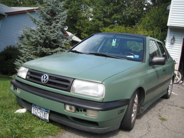 flat green jetta