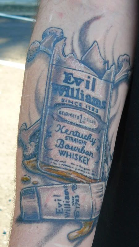 Tattoo,Whiskey,Hell,Drink,Drunk