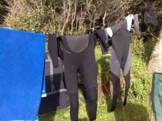wetsuits from bodyboarding in devon