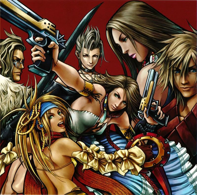 final fantasy x wallpaper. Final Fantasy X-2 cast