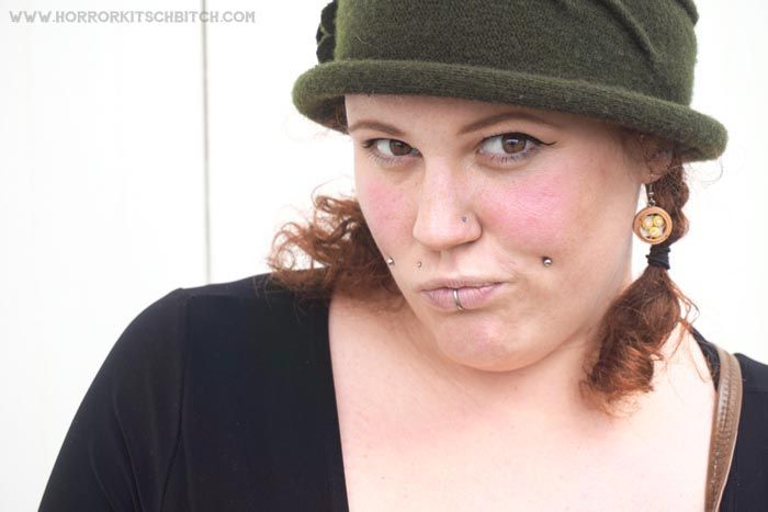 kobi jae horror kitsch bitch fat fatty girl tattooed plus-size bbw zombie scooter club inked dimples ootd blog blogger aussie australian ootd chubby melbourne effyourbeautystandards psootd 