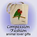 Compassion Fashion banner: 125 x 125 pixels.