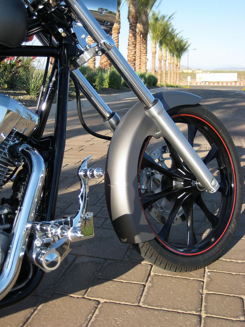 Accutronix Billet Forward Controls! Honda Fury Forums