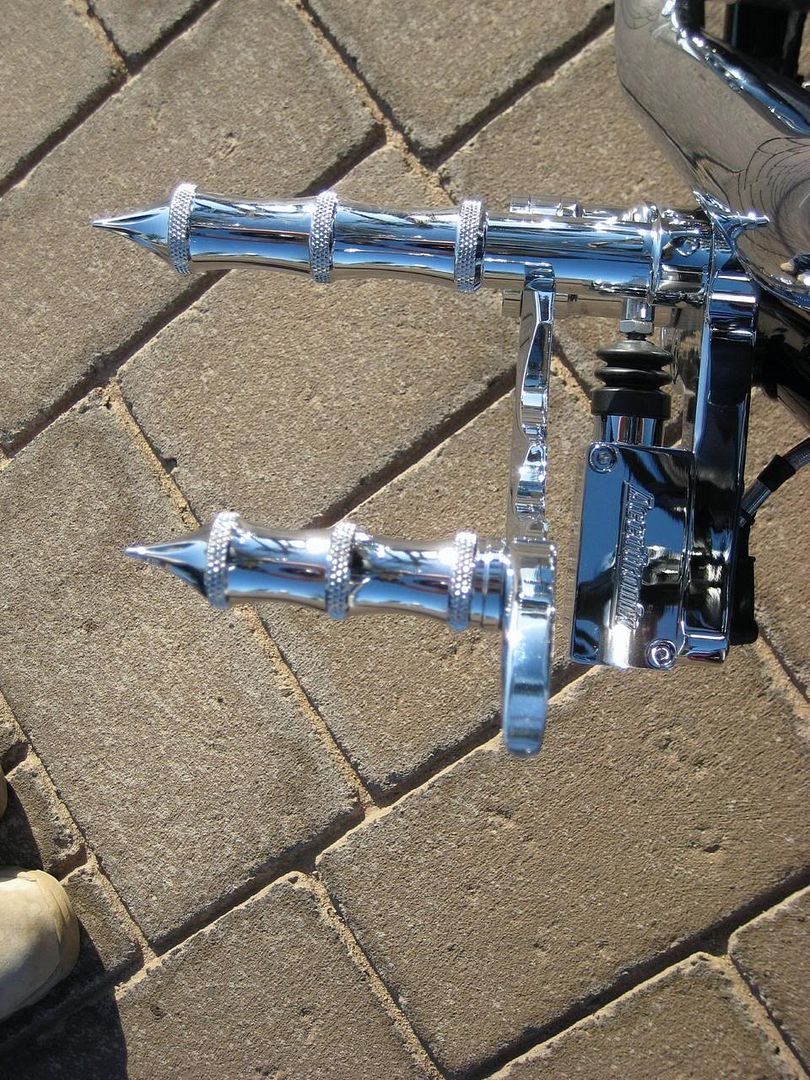 Accutronix Billet Forward Controls! Honda Fury Forums