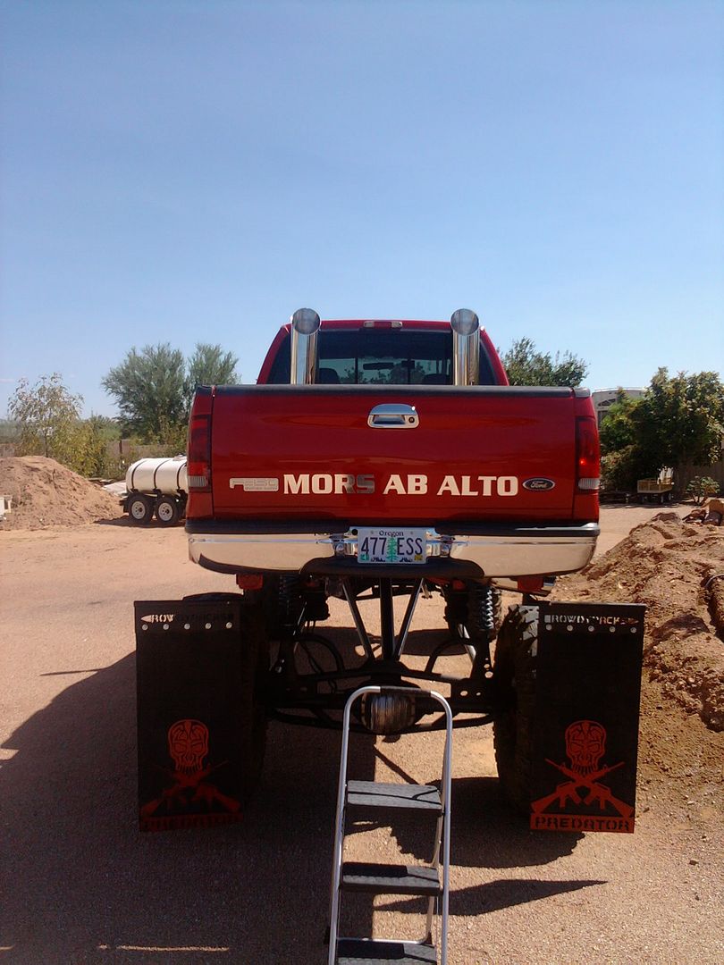 Truck Porn - Dual 8" Exhaust