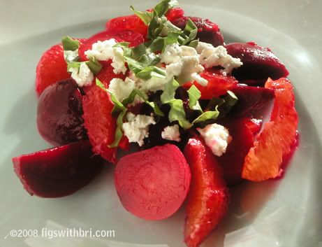Beet and Citrus Salad with Basil