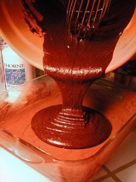 brownie batter