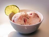 Guava Lime Cheesecake Ice Cream