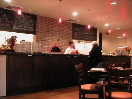 Rosso Pizzeria Interior