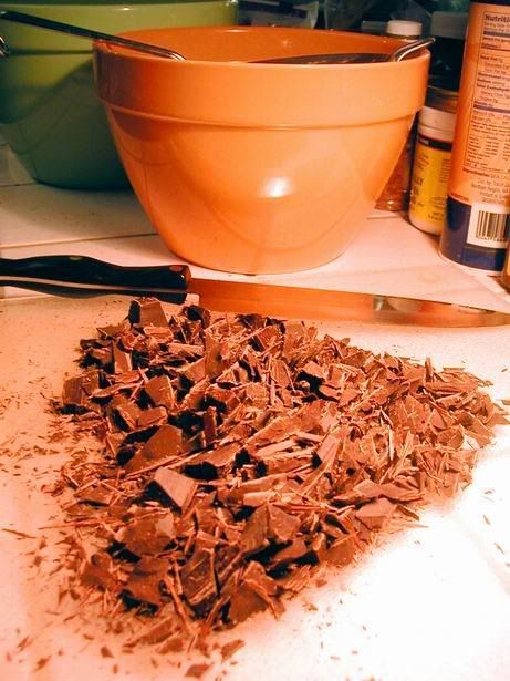 Chopped Chocolate