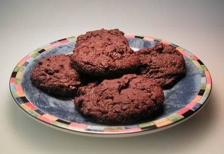 Triple Chocolate Cookies