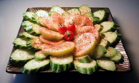 Mexican Style Sliced Cucumbers