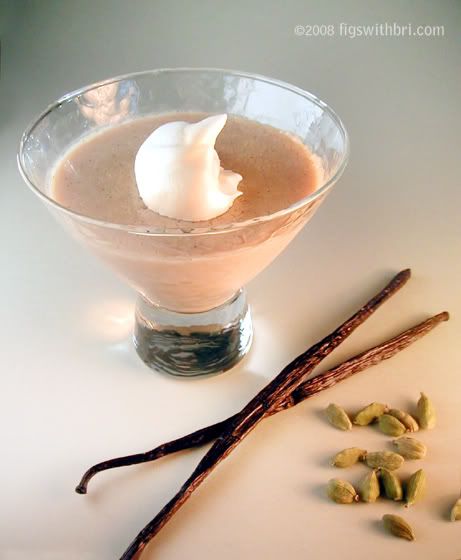 Vanilla Cardamom Pudding
