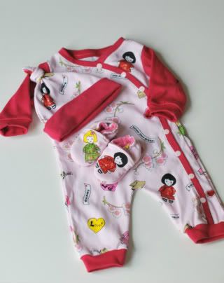 China Dolls Jamie Jumper with Beanie and Soft Sole Shoes