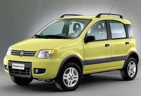 2008 Fiat Panda Cross. the Cross version shown in