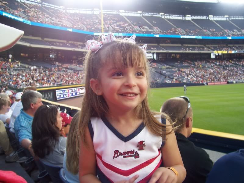 06/02/08 Abby's First Braves Game!