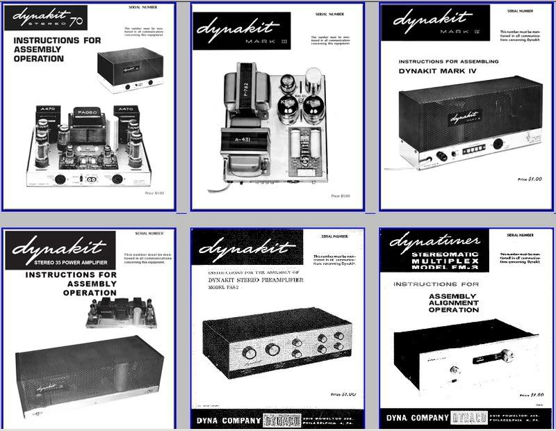DYNACO TUBE AMPLIFIER PRE AMP TUBE AMP SERVICE MANUAL MANUALS CD | eBay