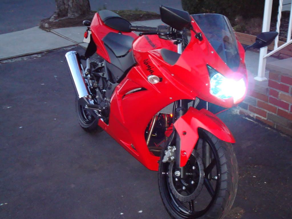 just installed 8k hid s and engine glow kawiforums just installed 8k hid s and engine glow kawiforums
