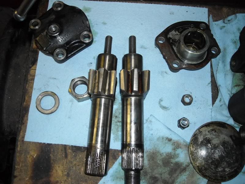 2wd/4wd steering box sector shaft swapping 4x4 and