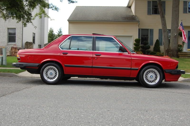 E28 1987 BMW 535iS 5 speed zinno red tons of new parts Bimmerforums The