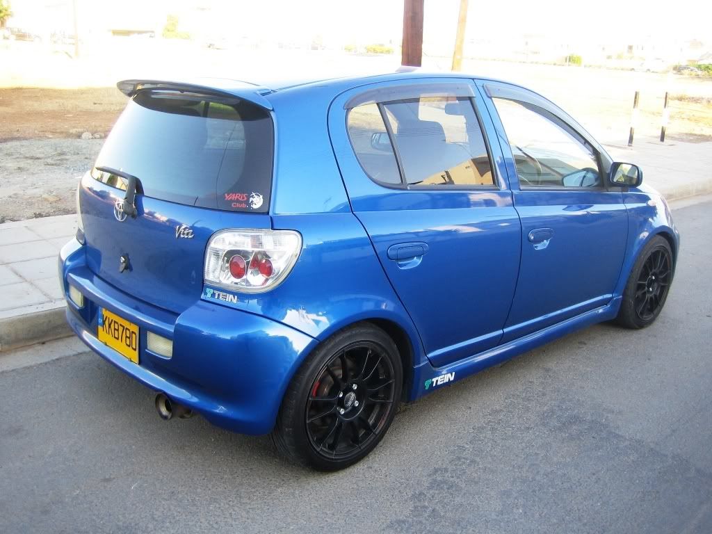 toyota yaris rs blue #5