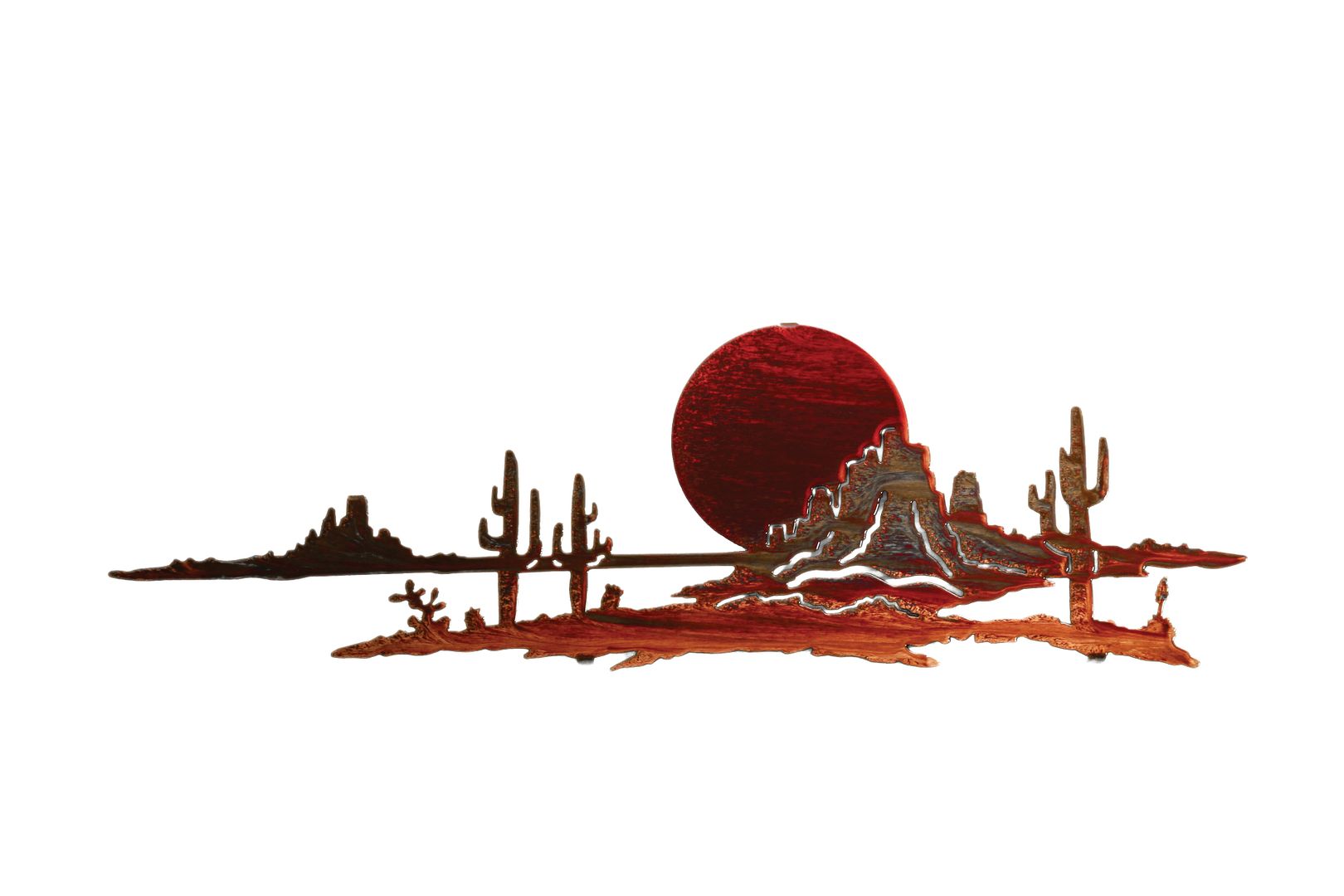 Arizona Sunset by Neil Rose Laser Cut Metal Southwest Wall Art eBay