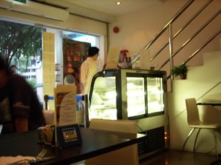 Looking from where I'm sitting while I'm at Essential Brew