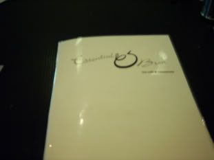 Hey...Essential Brew's classy menu