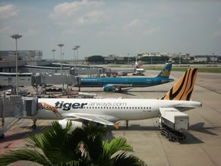 Planes in line