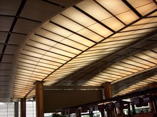 A closer look at the ceiling