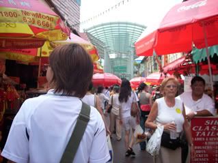 Walking through Chinatown