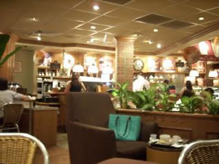Nice view in this Coffee Bean & Tea Leaf