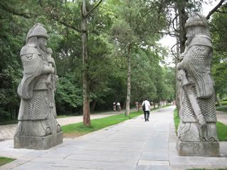 Ming Dynasty warrior figures