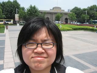 Myself in front of Zongtong Fu