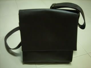 My leather sling bag