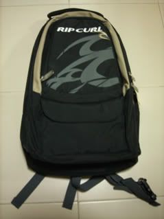 My new Ripcurl backpack