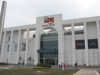 Foxtown, the factory outlet we visited