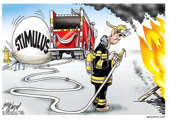 Obama Stimulus Firefighter