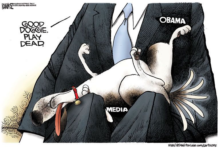 Obama Media Lap Dog