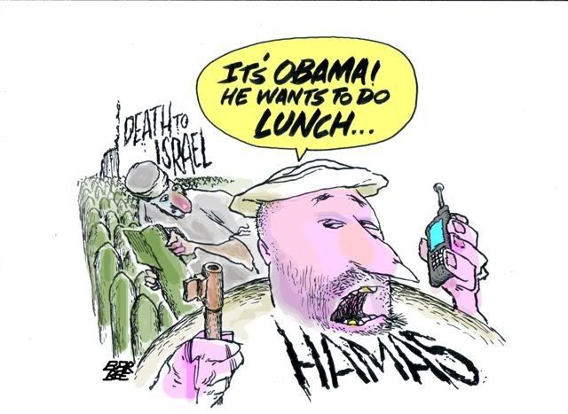 Obama Hamas Lunch