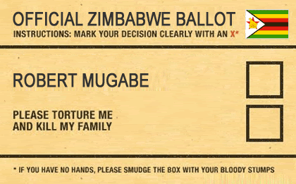 Zimbabwe Ballot