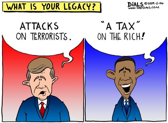 Obama Bush Legacy