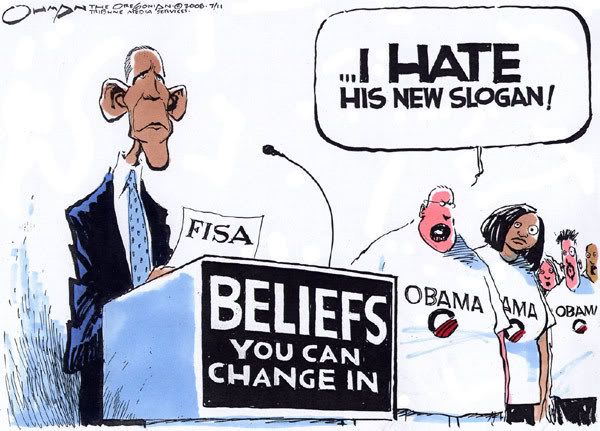 Obama Beliefs Change