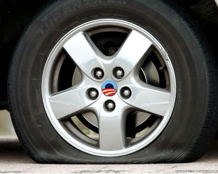 Obama Flat Tire