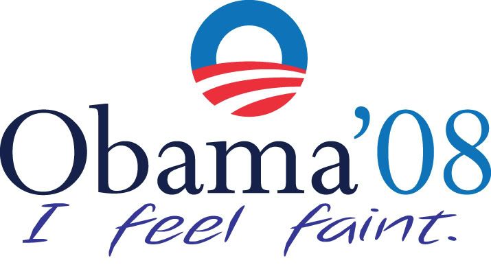 Obama 08 Faint