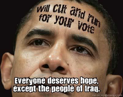 Obama Cut-and-Run Tattoo