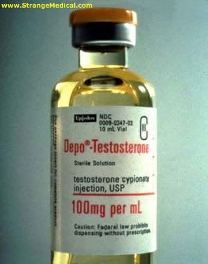 Testosterone Injection Bottle