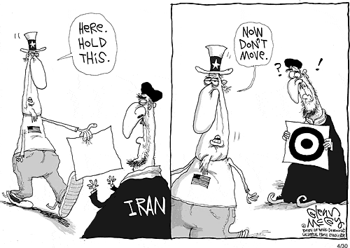 Uncle Sam Iran Target