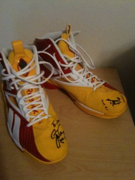 Signed Shoes