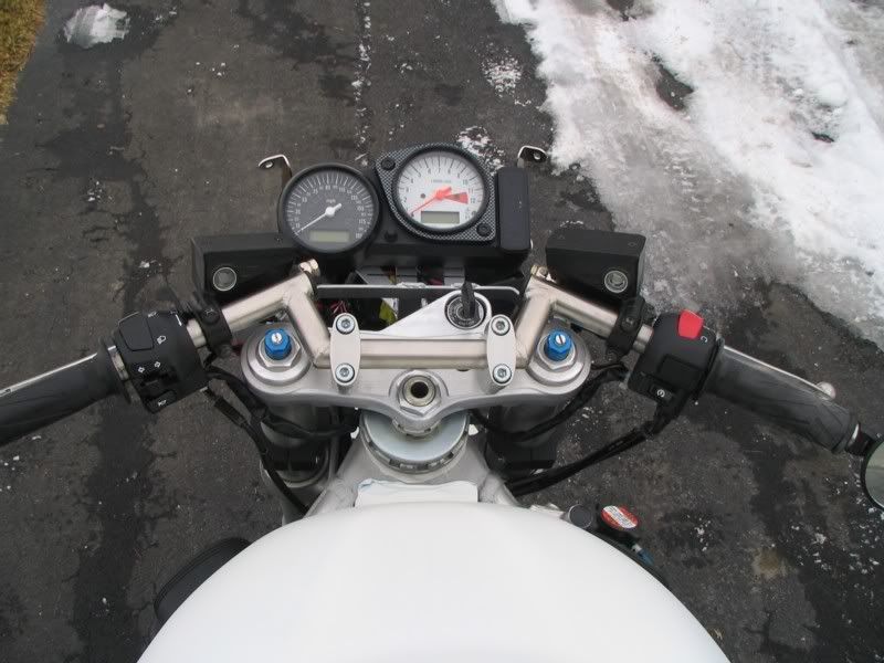 Suzuki TL1000S Billette Street Fighter Top yoke triple clamp Conversion